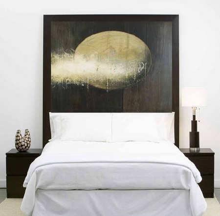 Bed headboards art as headboard1 Bed headboards art as headboard1
