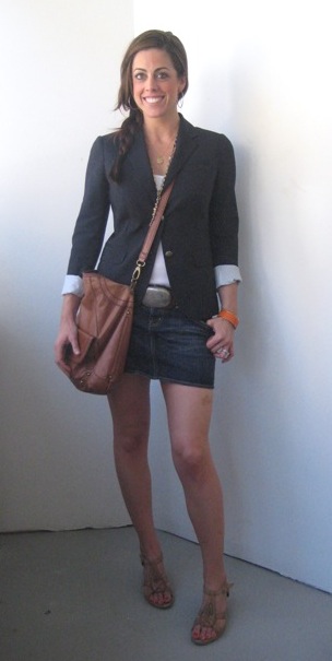 short denim skirt combo, Denim Skirt Outfits. short denim skirt combo,