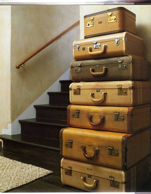 stacked suitcases 3