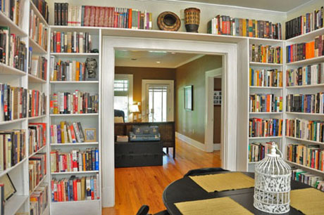 Ceiling Bookshelf bookshelf love. - elements of style blog Ceiling Bookshelf bookshelf love. - elements of style blog