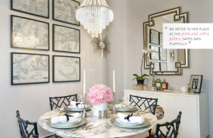 map_wallpaper_framed_art__glamorous_dining_room_faux_bamboo_black_white-15-940-700-100