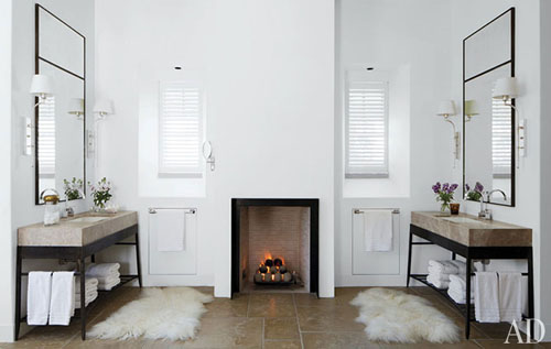 Simple Style Put A Sheepskin On It Elements Of Blog Gleason And Mcalpine Napa Home 13 Master Bath