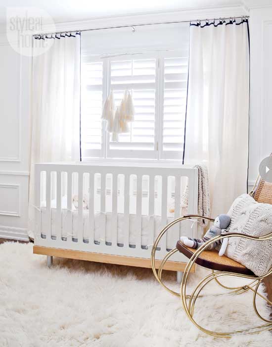 Oh Baby Bijou Boheme S Nursery Elements Of Style Blog Interior Modern Nursery Crib