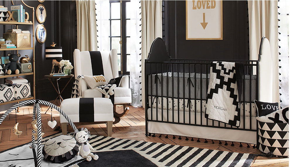 Black And White Nursery Insanity Elements Of Style Blog About 3