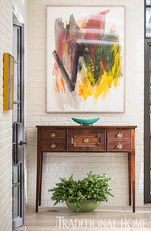 HILDERBRAND - CHS - CONSERVATORY SIDEBOARD W ART