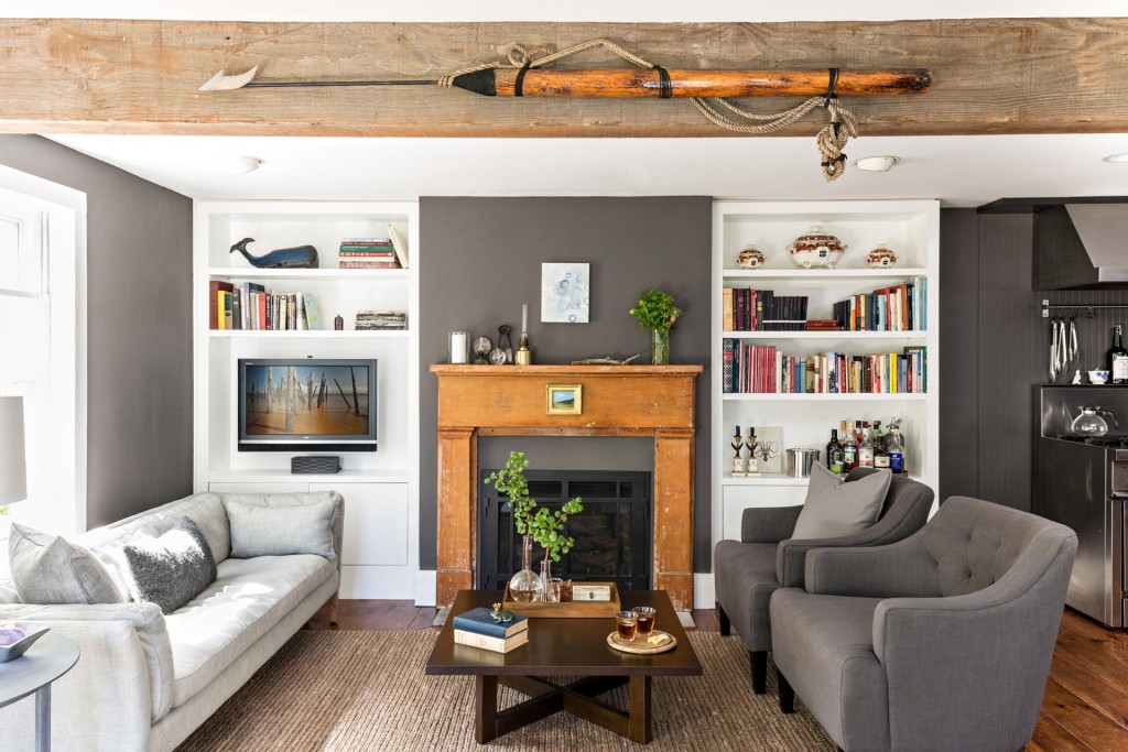 A Rustic Modern Cape House Elements Of Style Blog P45 Living Room