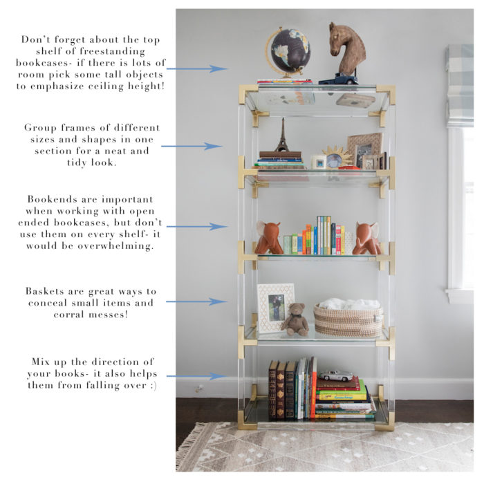 Anatomy Of A Well Styled Bookshelf, How To Style A Bookcase With Bookshelf On Top Of