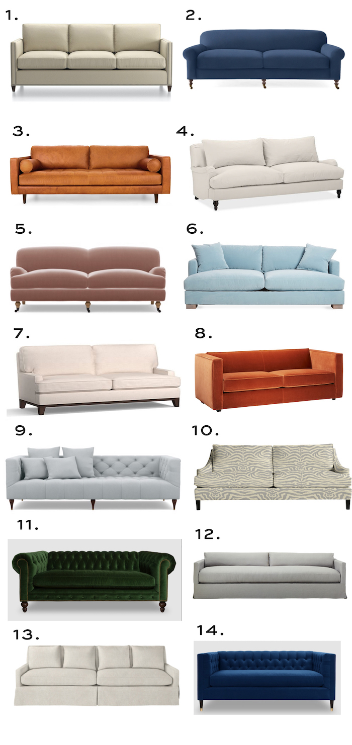 Huge continue length Elements of Style - Round Up: Retail Sofas & Sectionals